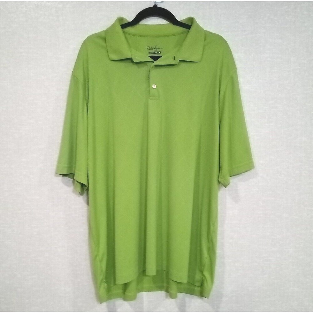 Walter Hagen Hydro-Dri Polo size XXL Men's Lime Green In Perfect Condition.